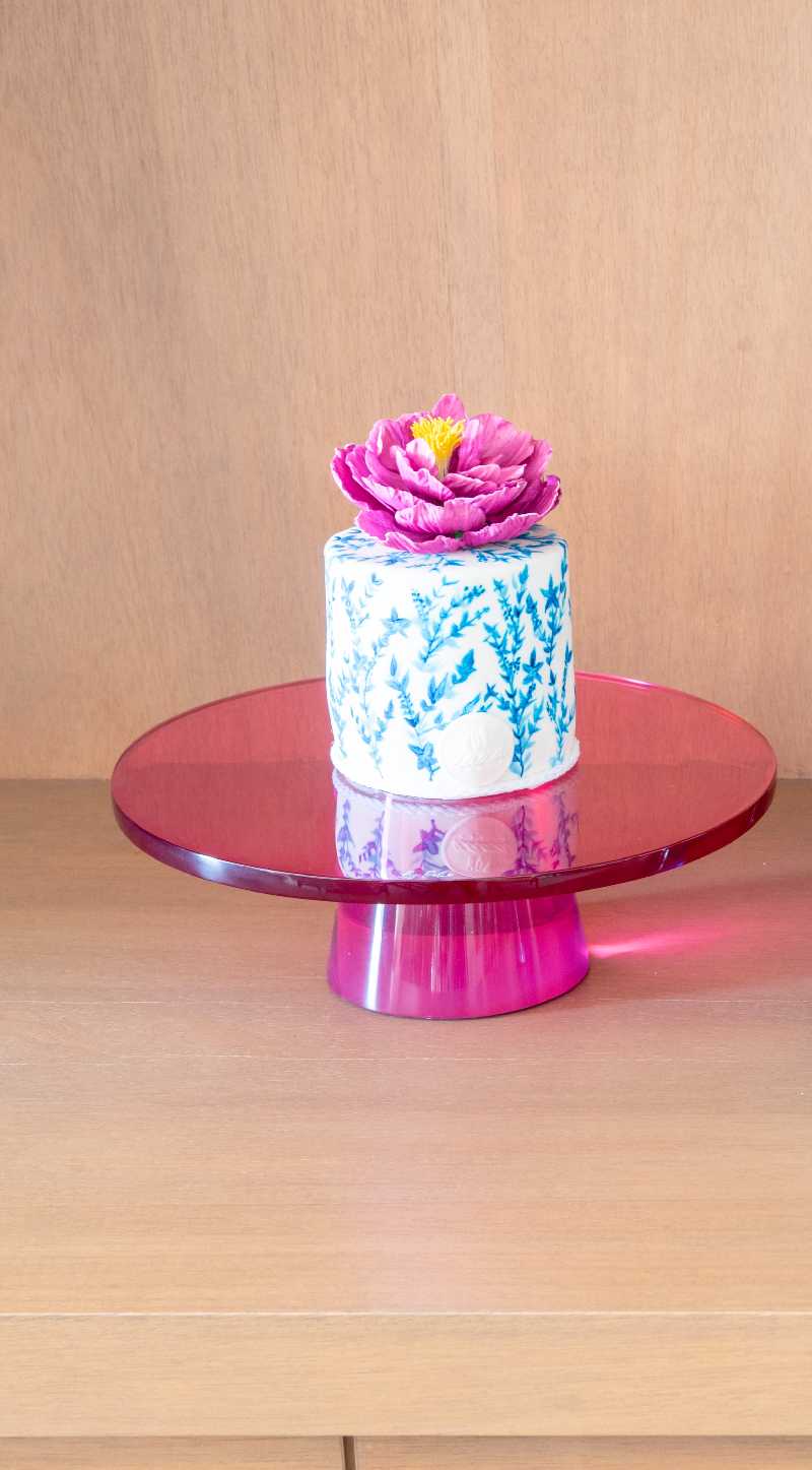 PRATO PARA BOLO BASICO MÉDIO SEM BORDA