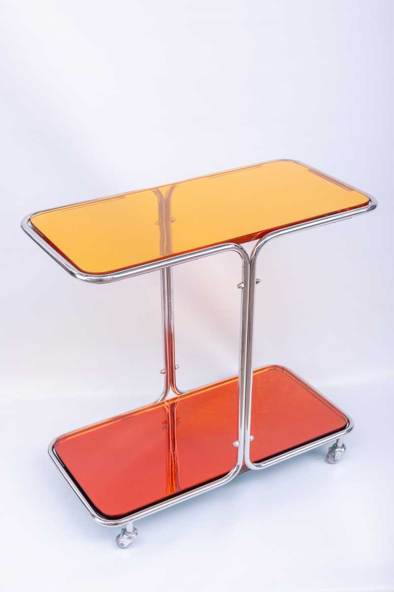 CARRINHO TUBO ESPELHO RESINA 