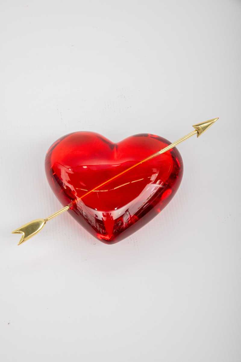 CORAÇÃO NO ACRILICO 