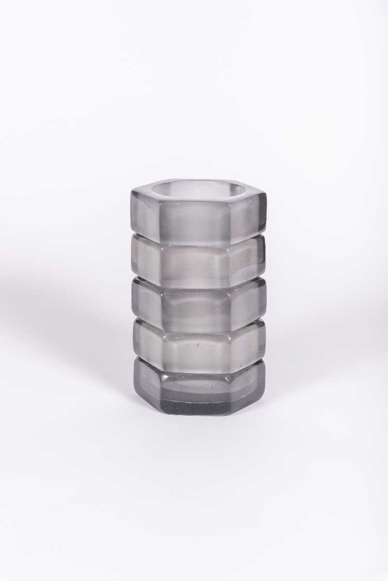 VASO EME RETO 5 RUELAS -DIMITRI LOCIKS- Ø14X23(h) CM
