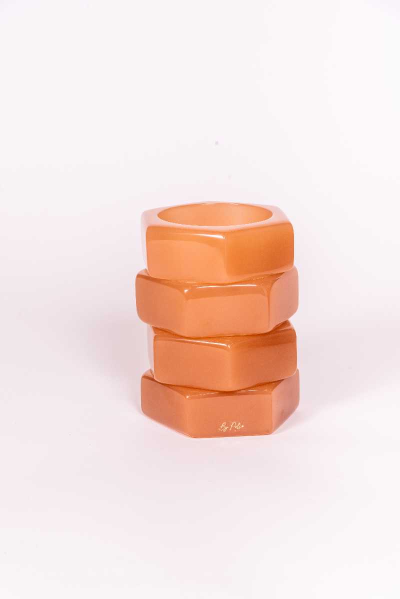 VASO EME ALTERNADO 4  RUELAS - DIMITRI LOCIKS-Ø14X19(h) CM